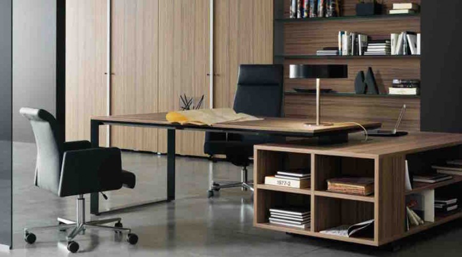 Office Interior with desk